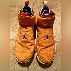 Youth Nike Jordan Why Not Zero Orange Pulse Basketball Shoes | USED